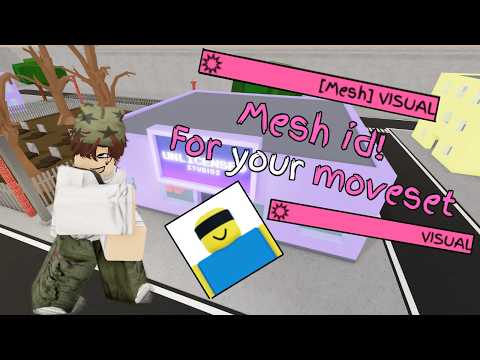 Mesh ID For Your CUSTOM MOVESET in Jujutsu Shenanigans