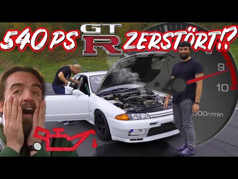 540 PS Skyline GT-R R32 bei Zeig den Hobel zerstört?!