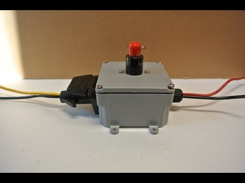 DIY Kayak Trolling Motor Kill Switch and Power Supply Junction Box - Version 2