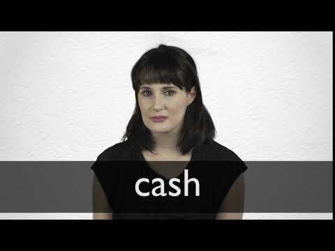 How to pronounce CASH in British English