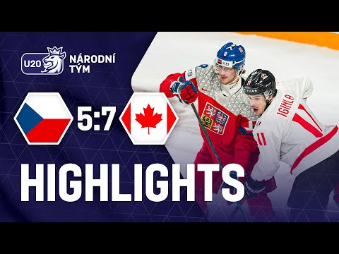 SESTŘIH U20: Česko - Kanada 5:7 | MSJ - Minneapolis, USA