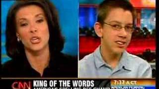 Kiran Chetry CNN Spelling Champ interview video