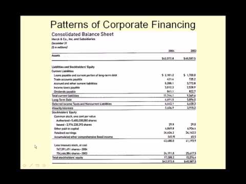 Corp Finance and Financial Markets