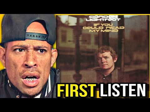 Rapper FIRST time REACTION to GORDON LIGHTFOOT - If You Could Read My Mind!