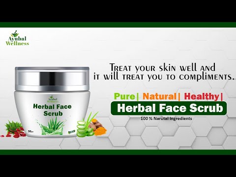 Ayu herbal face scrub (sunburn, rash, infection, redness and...