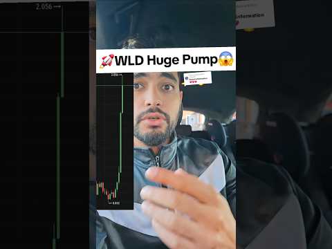 🔥#WLD PUMPING Hard but you'll be Shocked to know why😱Wld worldcoin update#crypto #wld #worldcoin