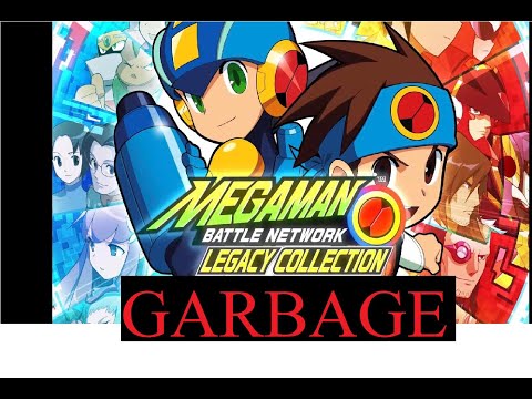#megamanbattlenetwork  #legacycollection  on NINTENDO SWITCH SUCKS AND GARBAGE! SHOVELWARE TRASH