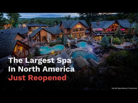 The Largest Spa In North America Is A Dreamy Oasis