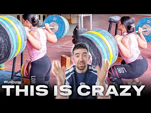 215kg Squat by a 17 Year Old Girl! Absolute Insanity