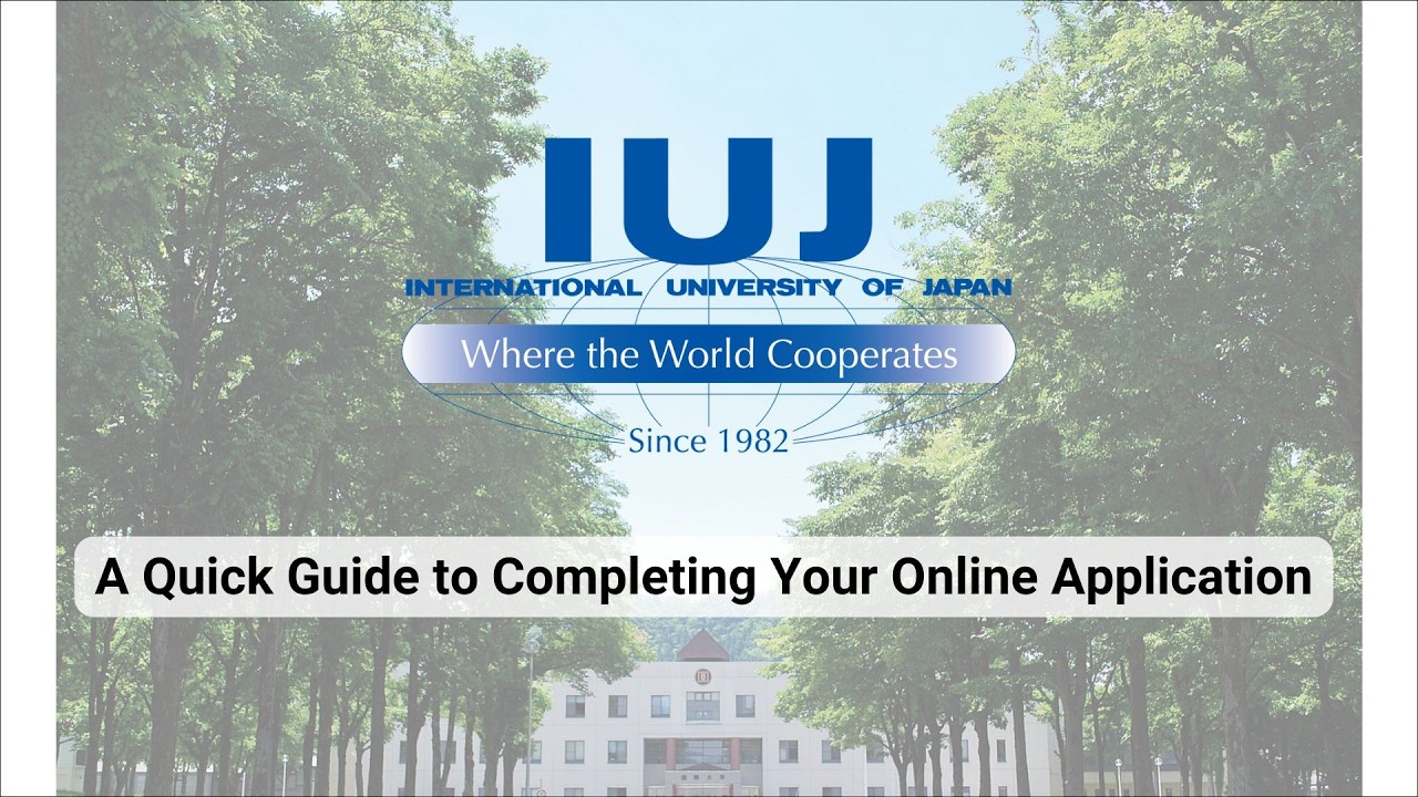 A Quick Guide to Completing Your Online Application