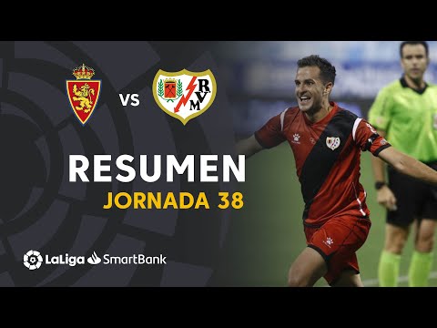 Highlights Real Zaragoza vs Rayo Vallecano (2-4)