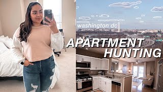 APARTMENT HUNTING IN DC | apartment tours, rent prices, tips for apartment hunting
