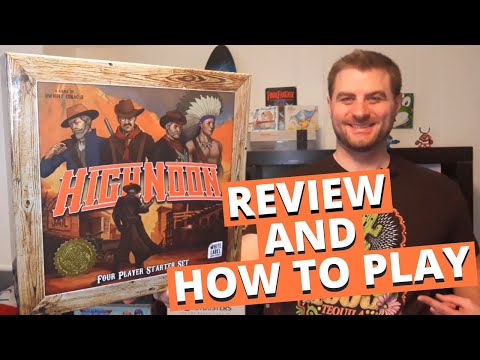High Noon Board Game Review and How To Play