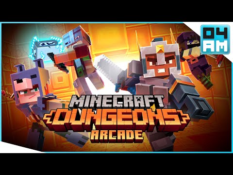 MINECRAFT DUNGEONS IS GOING ARCADE - New Co Op Take on Minecraft Dungeons (Coming Soon)