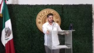 INFORME DEL REGIDOR FRANCISCO  CELORIO