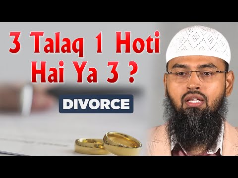 3 Talaq 1 Hoti Hai Ya 3 ? By Adv. Faiz Syed