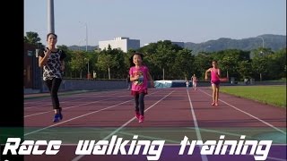 preview picture of video 'Racewalk training-Selina'