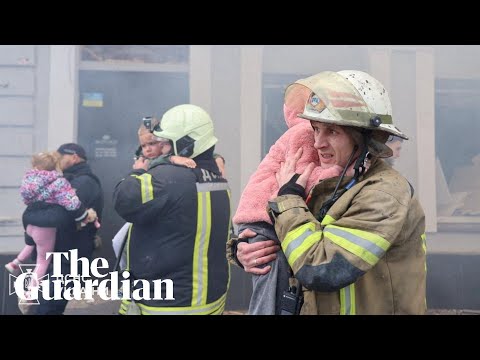 Ukraine kindergarten among civilian sites hit by Russian drone and missile strikes