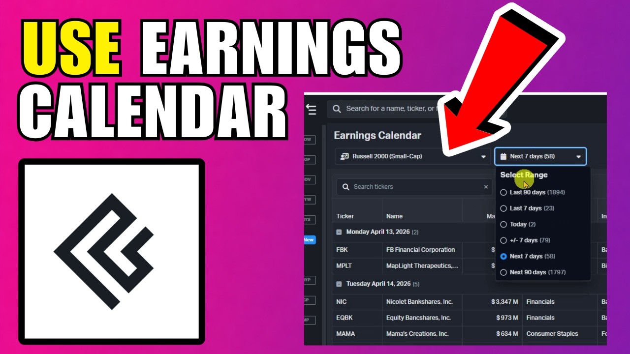 How To Use The Earnings Calendar In Koyfin (2026) (Complete Guide)
