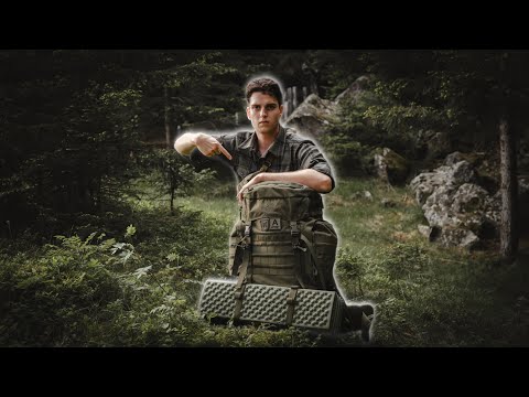 Meine Ausrüstung für 24H Biwak im Sommer - Rucksack Inhalt Packliste für Übernachtung im Wald - Gear