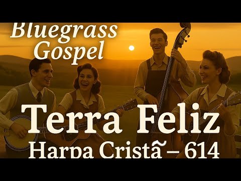Bluegrass Gospel- Hino 614 "Terra Feliz" | Com Letra