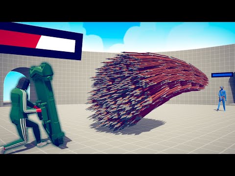 SQUID GAME MIRROR SHIELD vs EVERY GOD - TABS | Totally Accurate Battle Simulator 2023