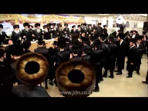 Wedding of Botoshan Rebbe's Son - Shevat 5776