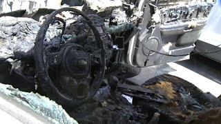 Woman's Kia with fire risk recall goes up in flames: 'Very, very lucky'
