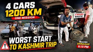 Can 4 Cars Survive a 1200 KM Kashmir Road Trip?
