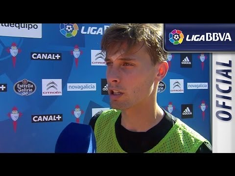 Interview Canales post Celta de Vigo (2-2) Real Sociedad - HD