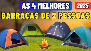 [As 4 Melhores BARRACAS DE CASAL para Acampar 2024] Qual a Melhor BARRACA DE CAMPING para 2 PESSOAS?