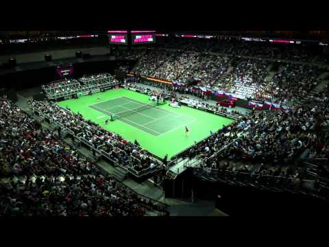 Fed Cup Final 2014 Praha Kerber - Kvitova Final Game HD