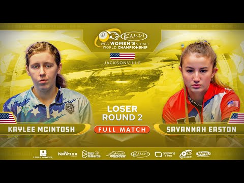 MCINTOSH vs EASTON ▸ Kamui WPA Women's 9-Ball World Championship 2025 🇺🇸