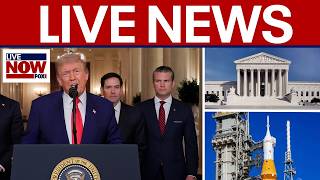 LIVE NEWS: Trump Iran address 9PM ET,  SCOTUS Birthright Citizenship arguments, Artemis II launch 
