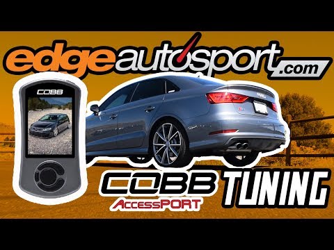 Audi S3 Cobb Accessport CUSTOM TUNING | EDGE AUTOSPORT