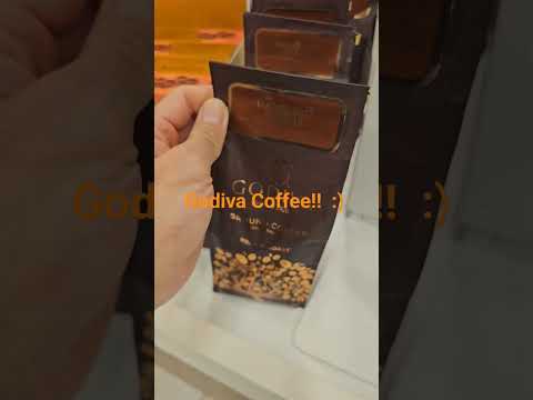 Godiva Coffee beans, what?? cool!  $18 for a 10oz bag  #coffee #godiva