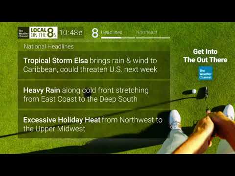 Weather Channel July/August 2021 Morning 1 - 10