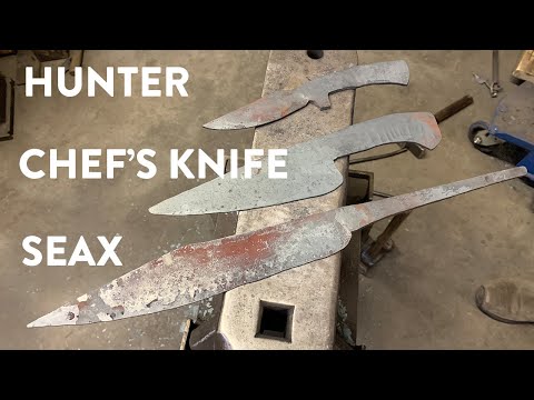 LIVE | Hunter, Chef's Knife, Seax