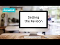Setting the Favicon - How to, Moodle, Learnbook, LMS, eCreators