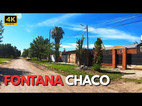 Barrio 444 Viviendas – Fontana Chaco 🇦🇷 | Recorrido desde la Escuela 92 a la Av. Cabral 🚲