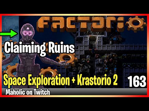 ⚙️Factorio Space Exploration & Krastorio 2 Mod✅🏭➡️ Planet Elolis Ruins x164