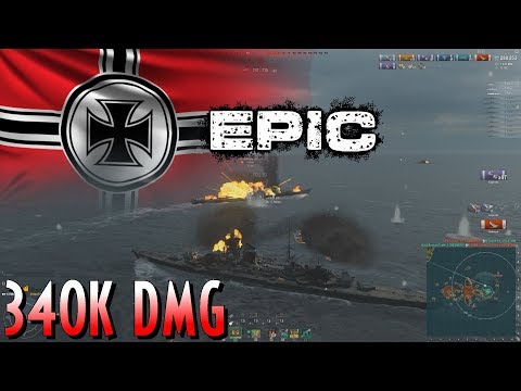 EPIC AP POWER - Hindenburg || World of Warships