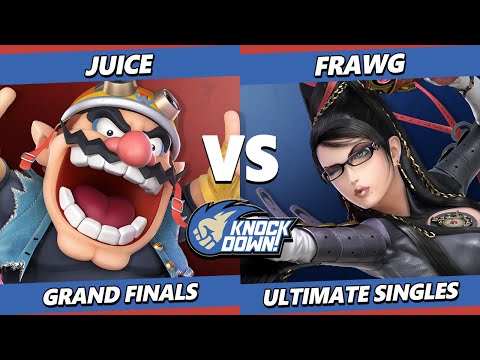 Knockdown 77 GRAND FINALS - Juice (Wario) Vs. Frawg (Bayonetta) Smash Ultimate - SSBU