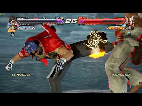 Tekken 7 Ranked Matches - PlasmaBlade (Hwoarang) vs. Dogdosa (Heihachi) [20190613]