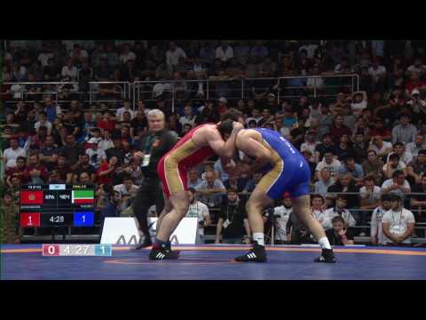 ЧР-2017. Вольн. 97 кг. Юрий Белоновский - Тамерлан Расуев. За бронзу.