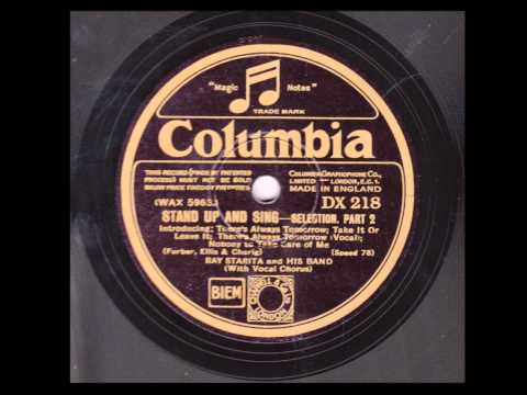 "Stand Up and Sing" Selection - Ray Starita & his Band - 1931