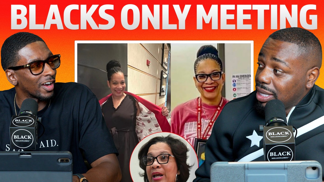 "Black Students Only" Principal Fired For Controversial Meeting Black Millionaires Podcast