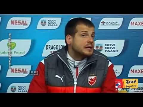 JSL 2014/15: 04.04.2015 21.Kolo: Konferencija za štampu nakon meča Novi Pazar - Crvena zvezda