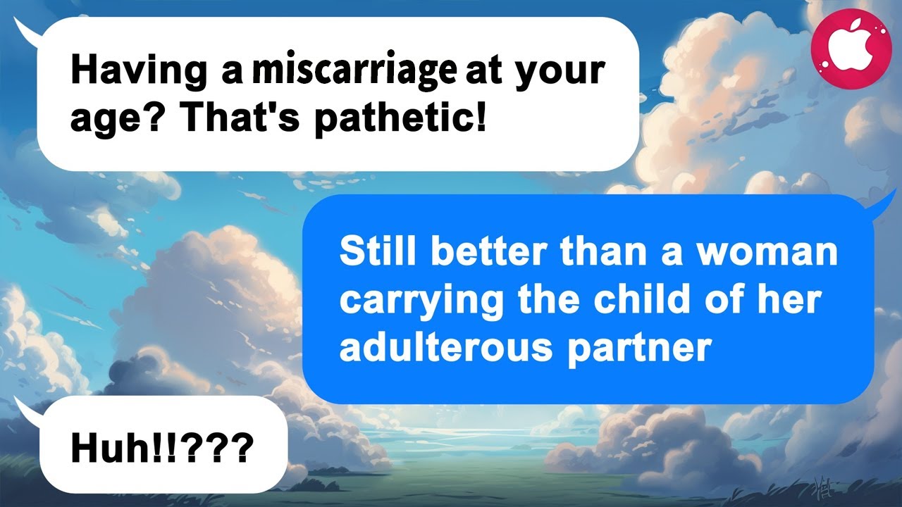 [Apple] My SIL mocked me for having miscarriage at an old age, so I revealed the truth ab her child