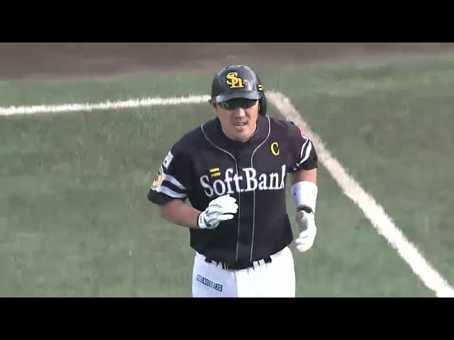 【6回表】ホークス・内川 さすがの好打!! ライト前へ先制タイムリー!! 2016/9/3 E-H